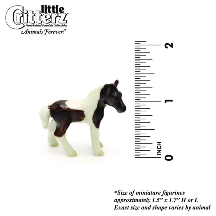 little critterz horse, horse wild pony misty, home decor animal, horse wild figurine, horse porcelain figurine, horse handmade figurine, birthday gift animal