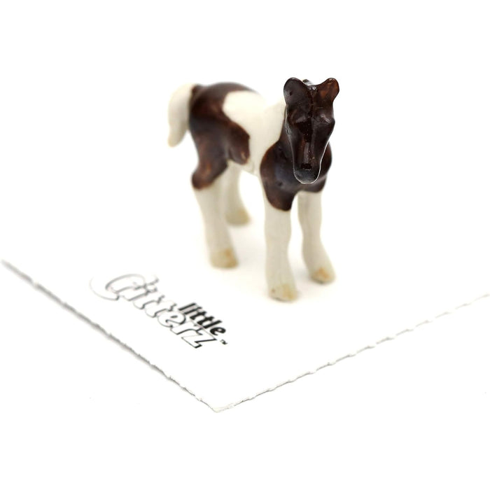 little critterz horse, horse wild pony misty, home decor animal, horse wild figurine, horse porcelain figurine, horse handmade figurine, birthday gift animal