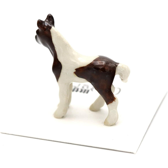 little critterz horse, horse wild pony misty, home decor animal, horse wild figurine, horse porcelain figurine, horse handmade figurine, birthday gift animal