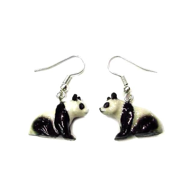 Panda Porcelain Earrings