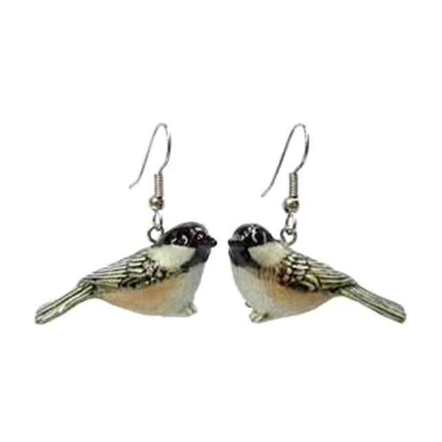 Chickadee Porcelain Earrings