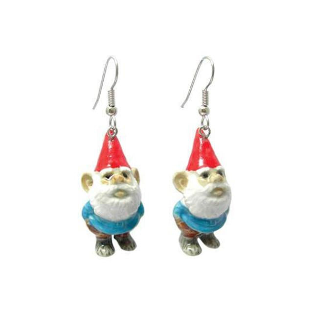 Gnome Porcelain Earrings