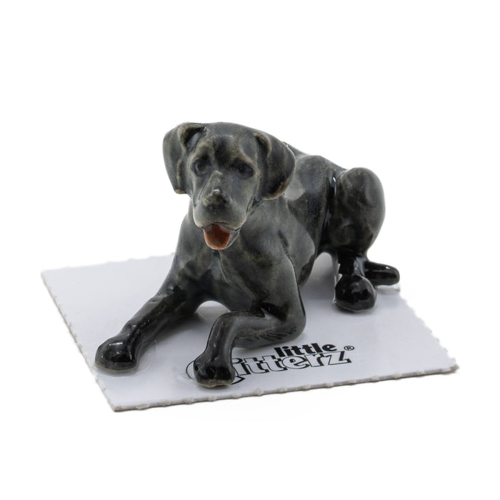 Great Dane "Astro" - miniature porcelain figurine