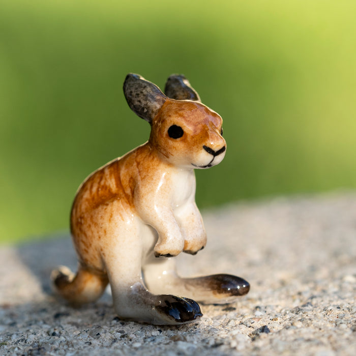 Kangaroo Joey  "Rufus" - miniature porcelain figurine