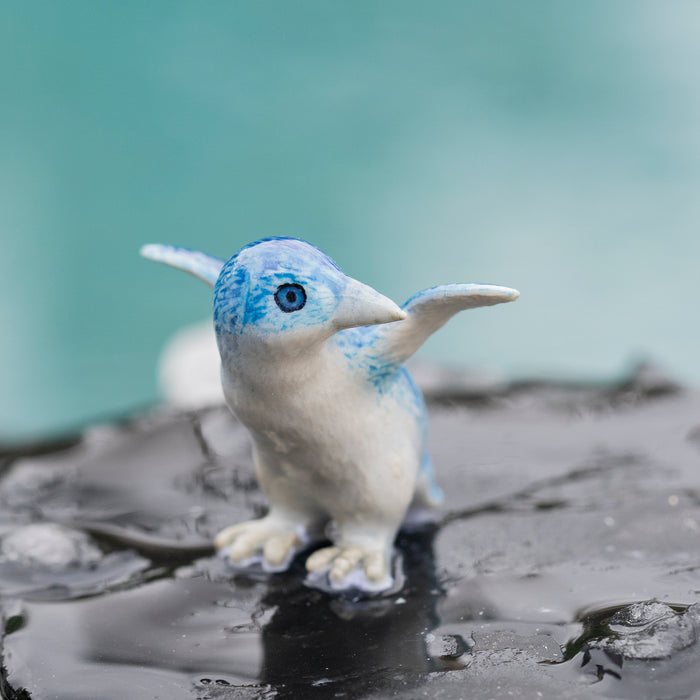 Penguin - Blue Fairy Penguin  "Oamaru" - miniature porcelain figurine