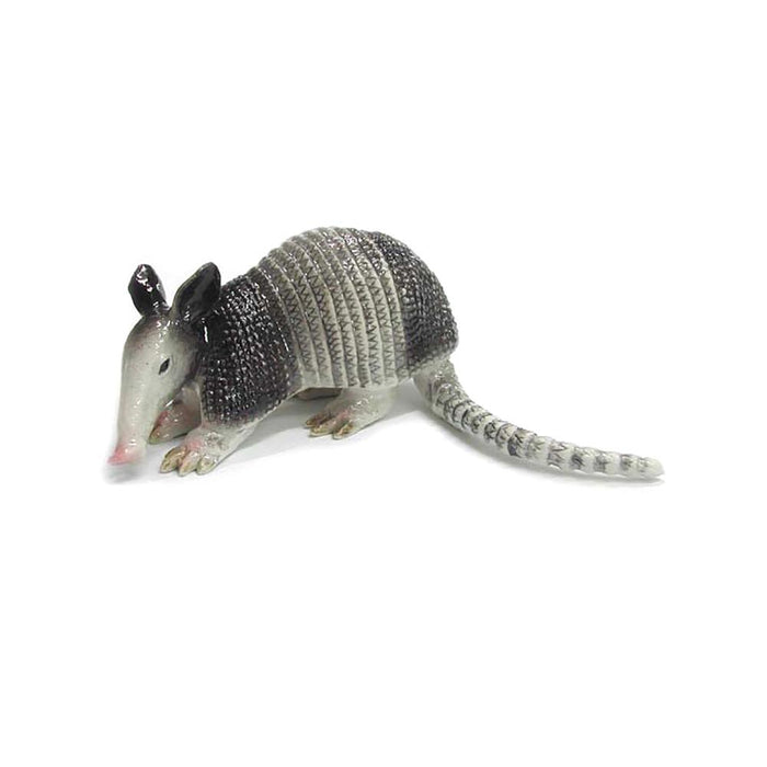 Armadillo - miniature porcelain figurine