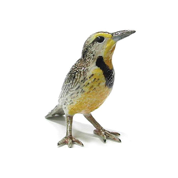 Western Meadowlark - Porcelain Animal FIgurines - Northern Rose, Little Critterz