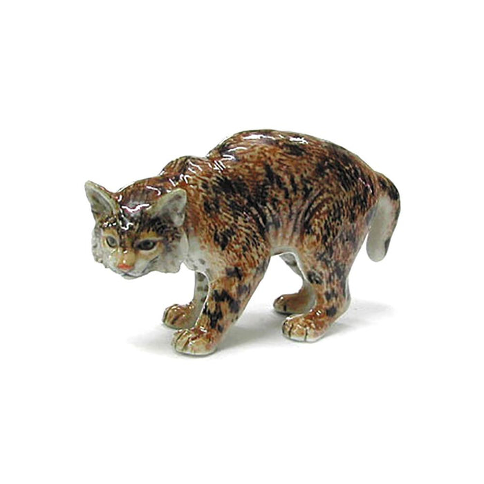 Bobcat - Porcelain Animal FIgurines - Northern Rose, Little Critterz