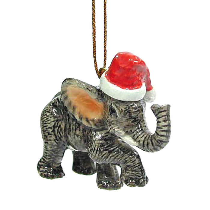 Elephant Ornament - Porcelain Animal FIgurines - Northern Rose, Little Critterz