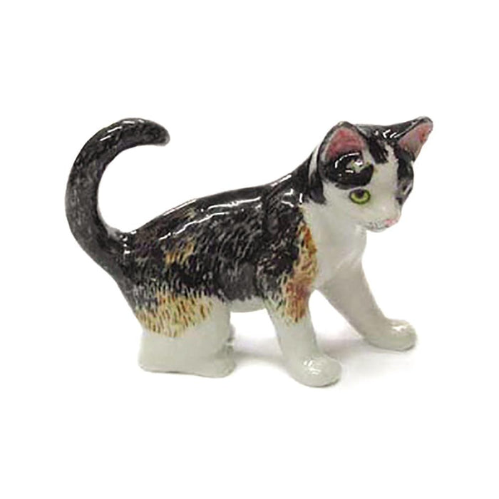 Calico Kitten - Porcelain Animal FIgurines - Northern Rose, Little Critterz