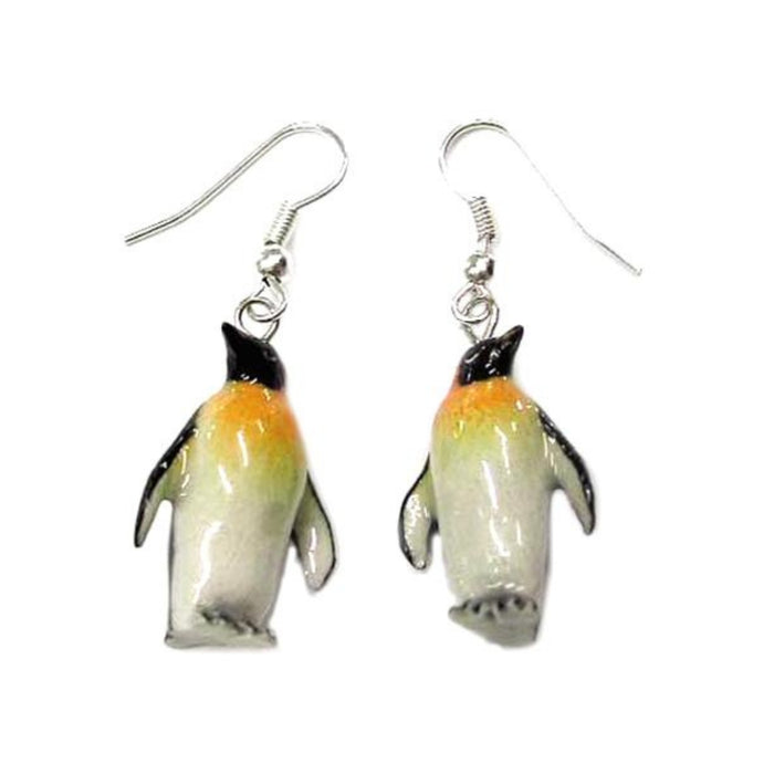 Penguin - Emperor Penguin Porcelain Earrings