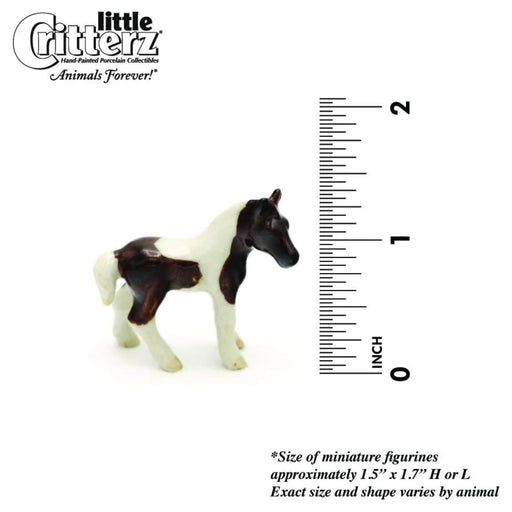 little critterz horse, horse wild pony misty, home decor animal, horse wild figurine, horse porcelain figurine, horse handmade figurine, birthday gift animal