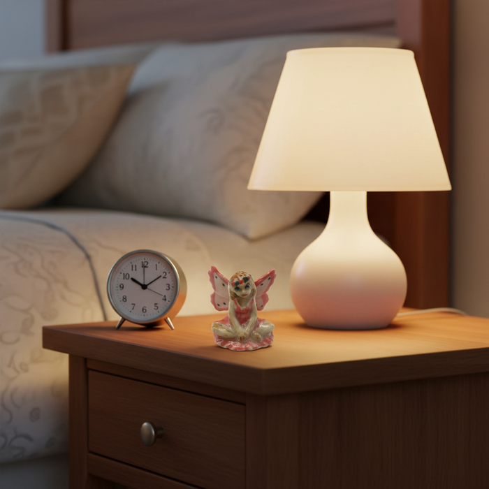 Fairy "Rose" - miniature porcelain figurine