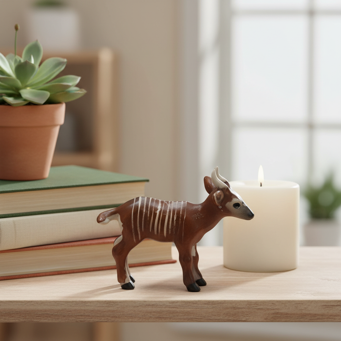 Antelope - Bongo "Kenya" - miniature porcelain figurine