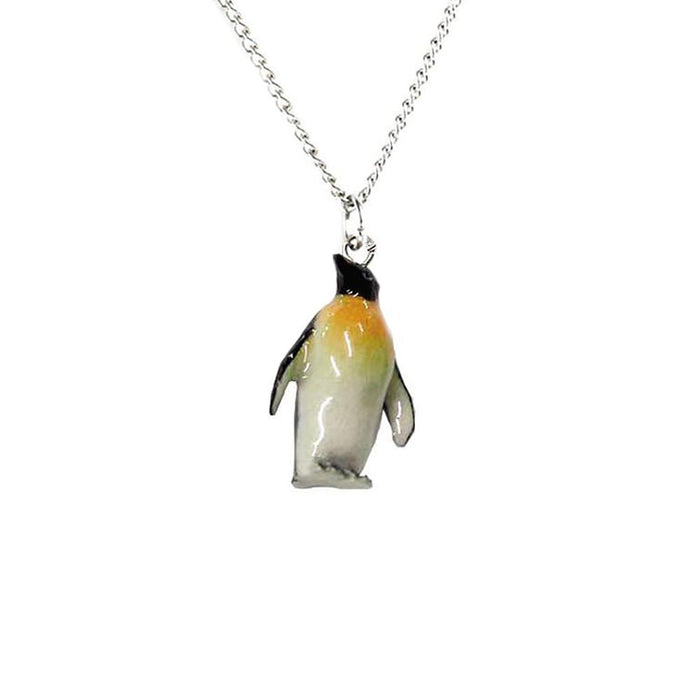 Penguin - Emperor Penguin Pendant Porcelain Jewelry