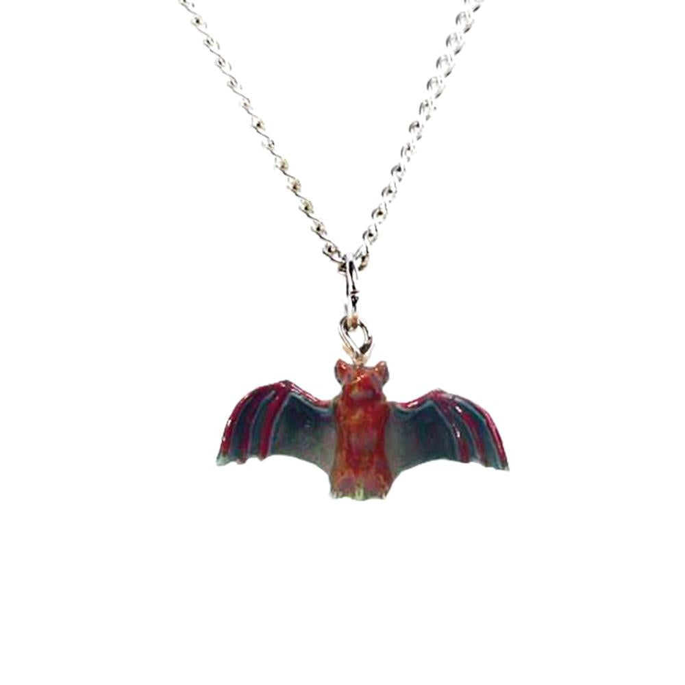 Red on sale bat necklace