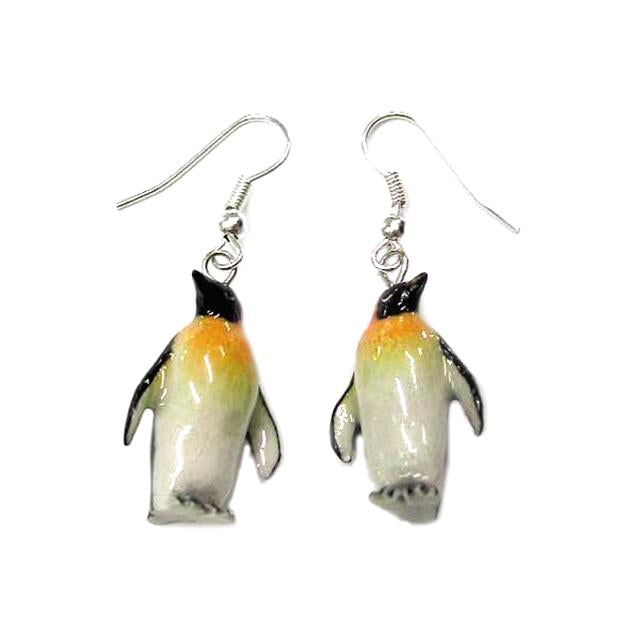 Penguin - Emperor Penguin Porcelain Earrings
