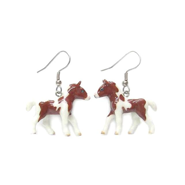 Pony Porcelain Earrings