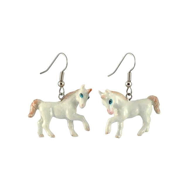Unicorn Porcelain Earrings