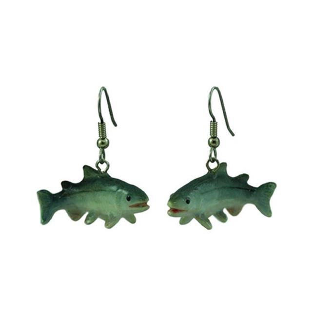Salmon Porcelain Earrings