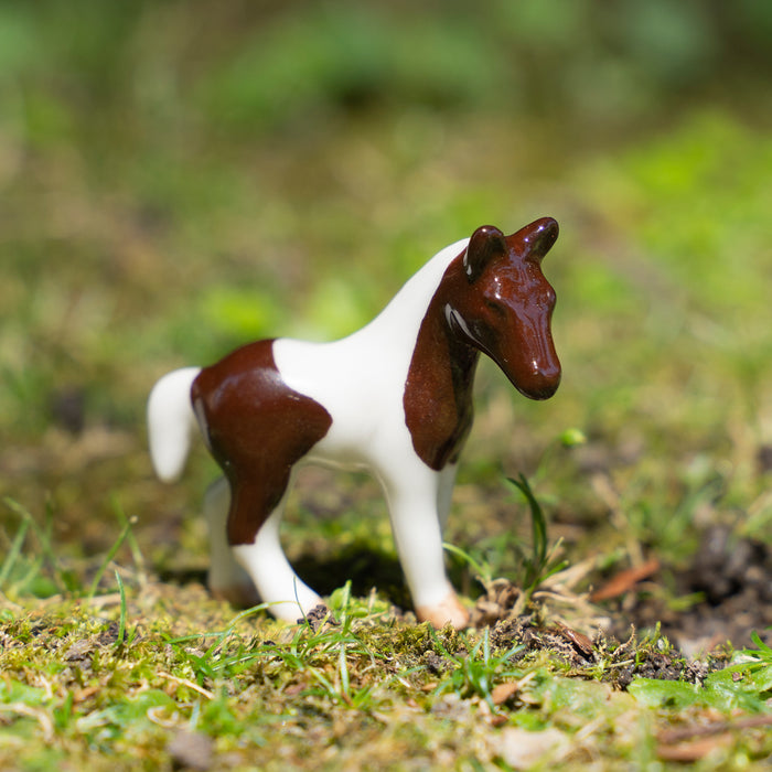 Horse - Wild Pony "Misty" - miniature porcelain figurine