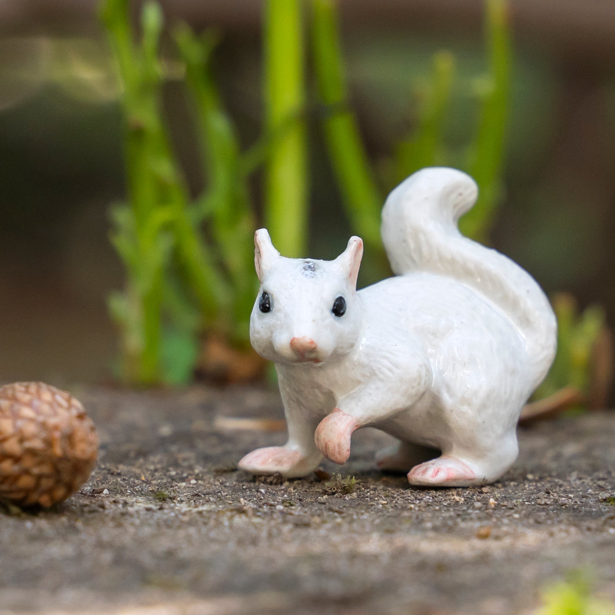 Squirrel Collection Porcelain Collectible Squirrel Figurine - Little Critterz