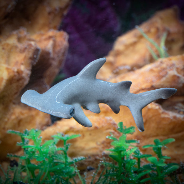 Shark - Hammerhead Shark "Sensor" - miniature porcelain figurine