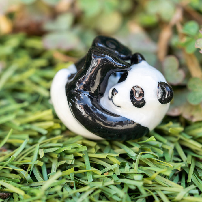 Panda Cub "Zhen Zhen" - miniature porcelain figurine