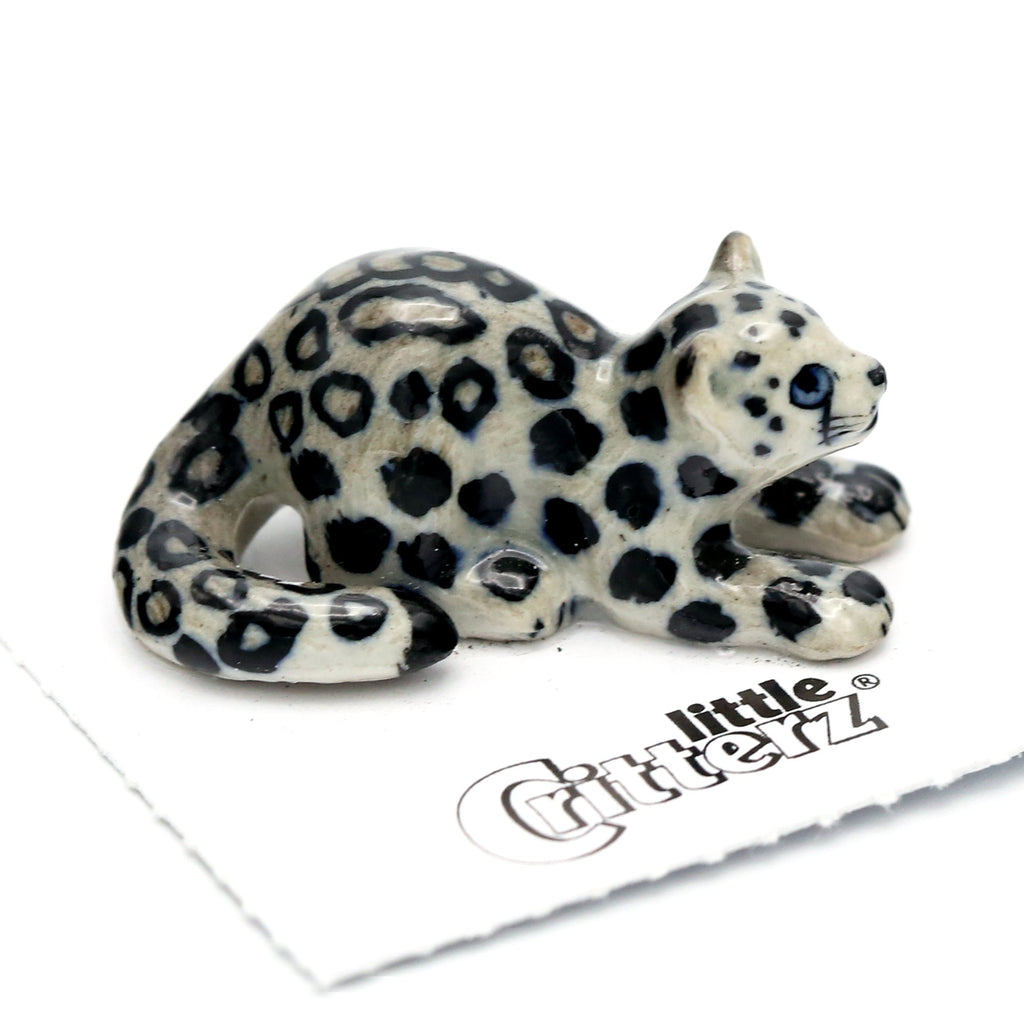 Little Critterz Miniature Porcelain Animal Figure Jaguar Cub  LC426