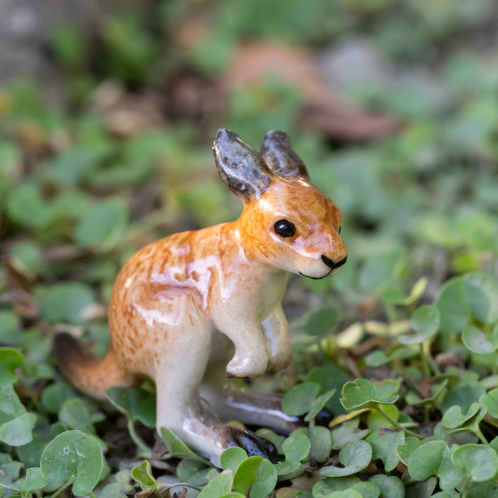 Kangaroo Joey  "Rufus" - miniature porcelain figurine