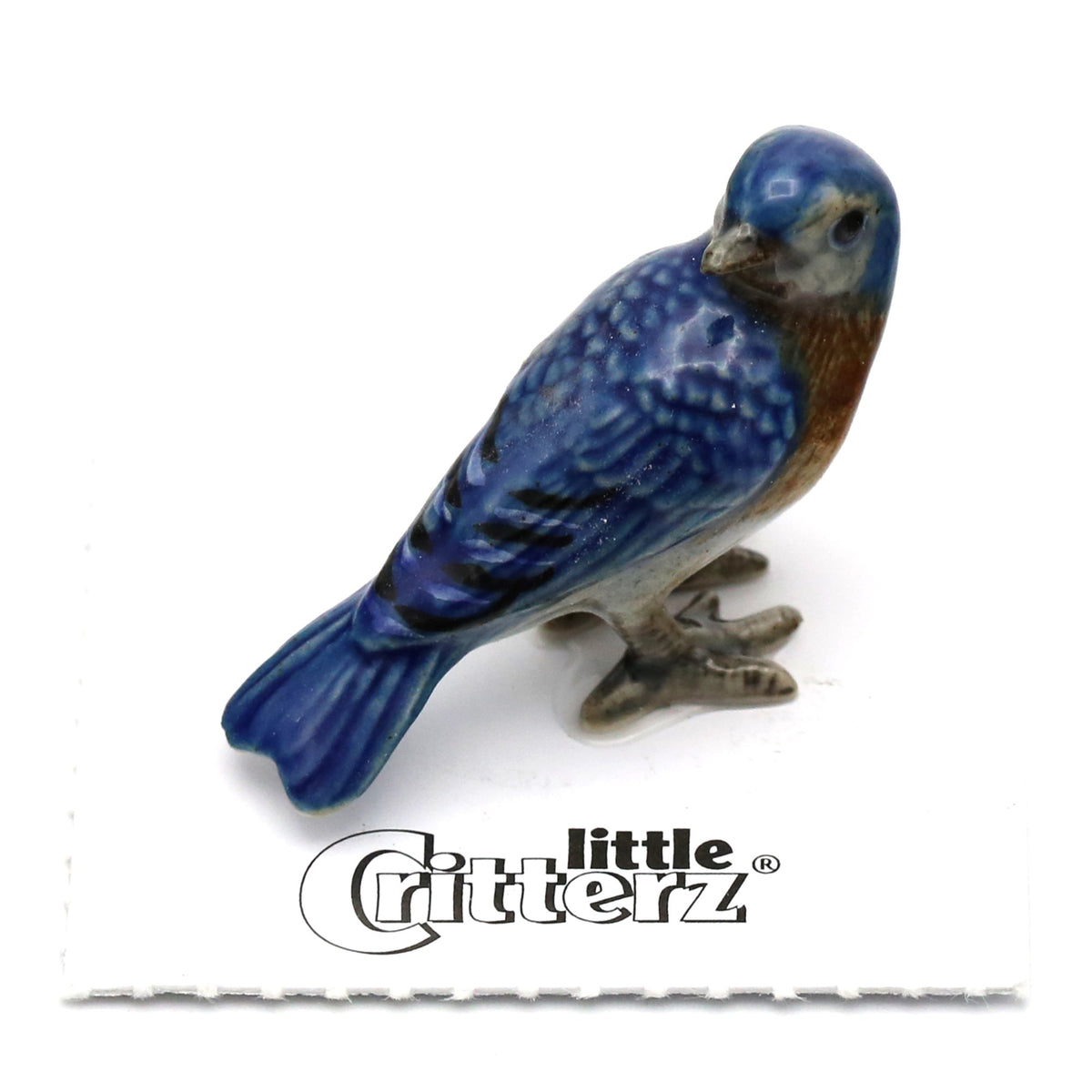 Eastern Bluebird Porcelain Figurine - Little Critterz√Ç¬Æ