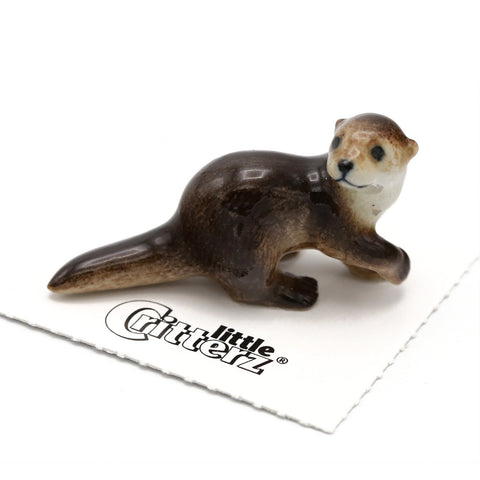 Sea Otter (Collectible Figurines) - Handcrafted Miniatures