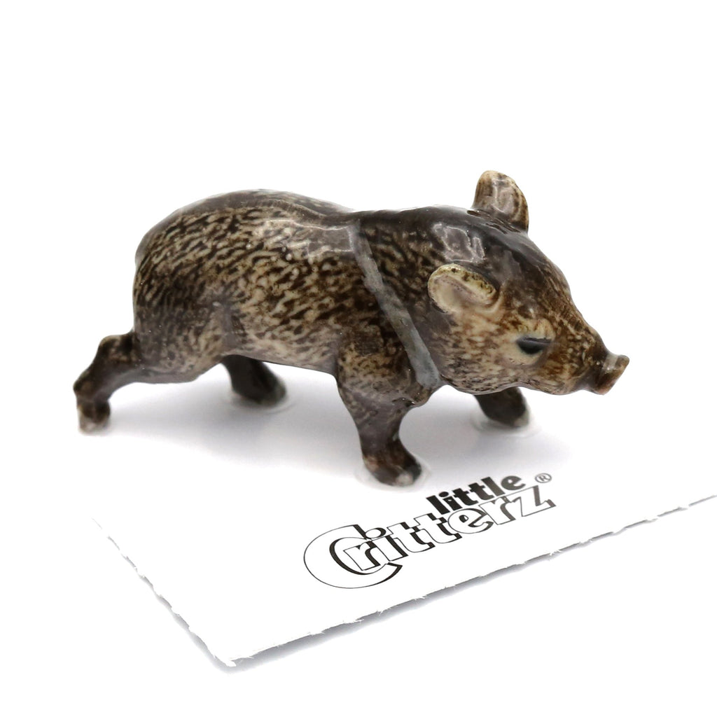 Javelina Figurine - Handcrafted Miniatures — Little Critterz