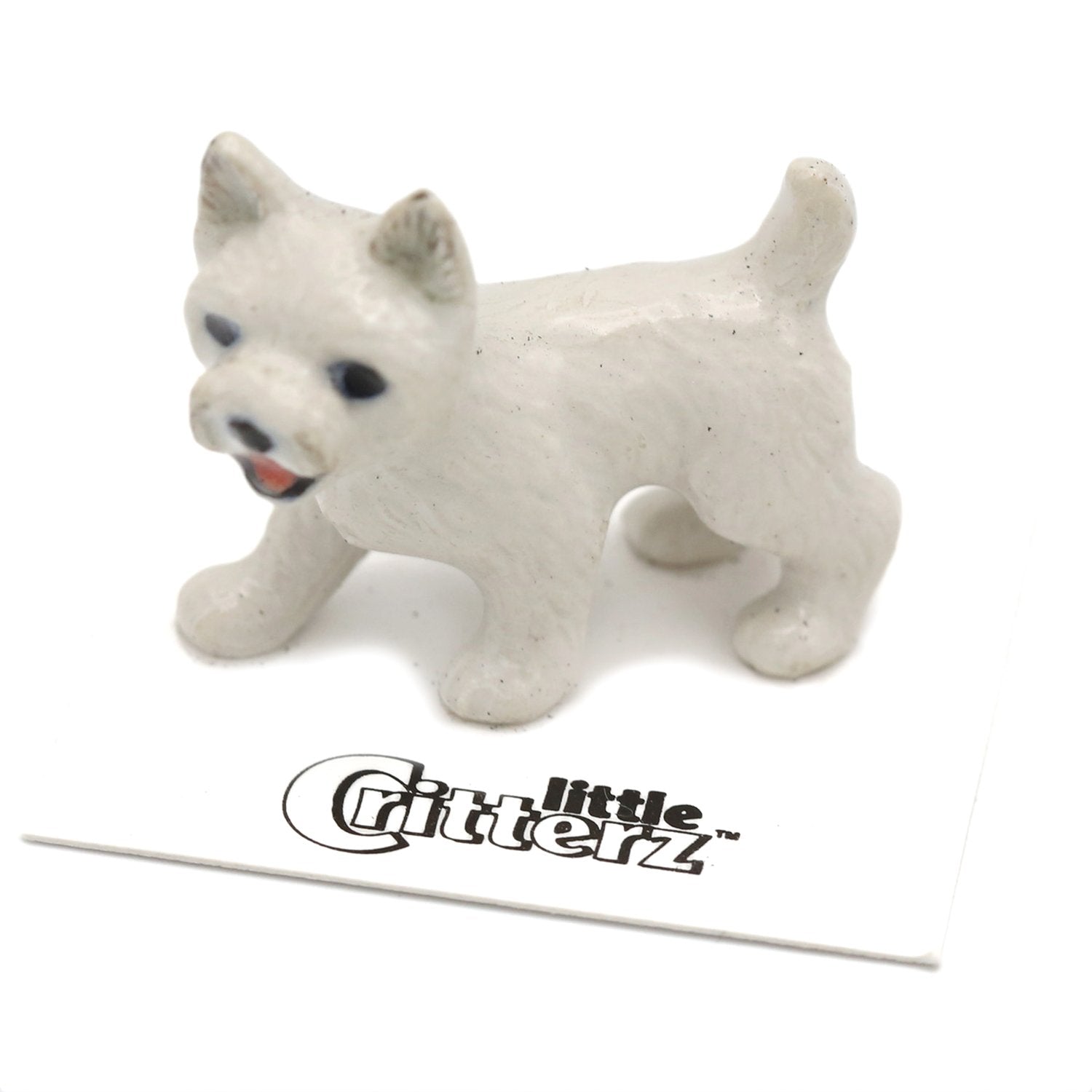 Decorative Ornamental White Small Dog Figurine Accessories – Hansel & Gretel