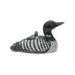 Loon with Chick - Porcelain Animal FIgurines - Northern Rose, Little Critterz
