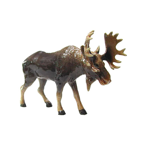Moose Standing - Porcelain Animal FIgurines - Northern Rose, Little Critterz