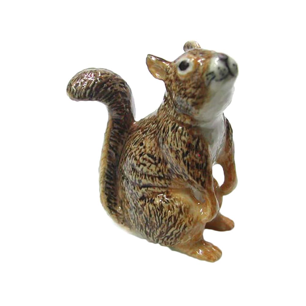 Red Squirrel Standing - Porcelain Animal FIgurines - Northern Rose, Little Critterz