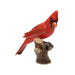 Cardinal on Branch - Porcelain Animal FIgurines - Northern Rose, Little Critterz