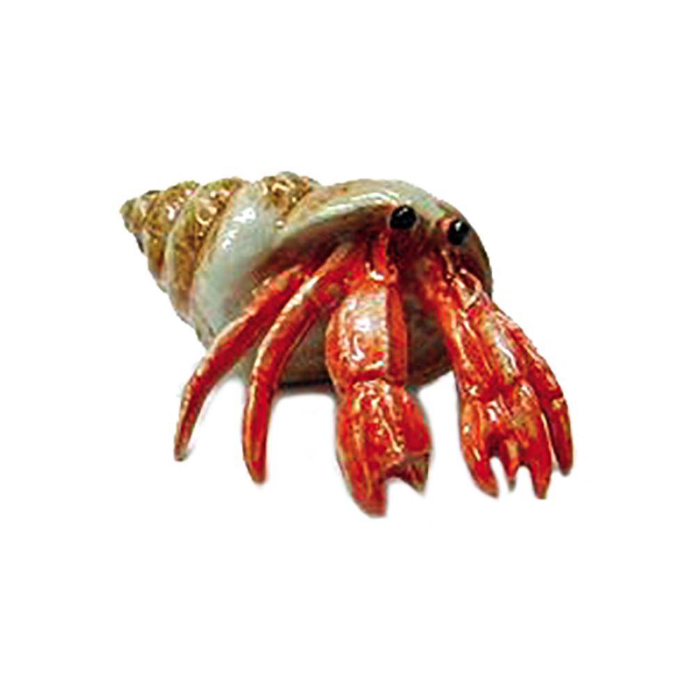 Hermit Crab in Shell - Porcelain Animal FIgurines - Northern Rose, Little Critterz