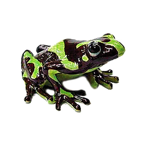 Poison Dart Frog - miniature porcelain figurine