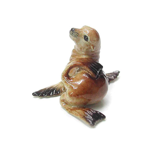 Sea Lion Pup - Porcelain Animal FIgurines - Northern Rose, Little Critterz