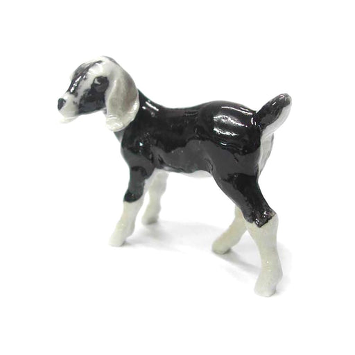 Nubian Goat Kid - Porcelain Animal FIgurines - Northern Rose, Little Critterz