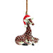 Giraffe Christmas Ornament - Porcelain Animal FIgurines - Northern Rose, Little Critterz