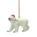 Polar Bear Ornament - Porcelain Animal FIgurines - Northern Rose, Little Critterz