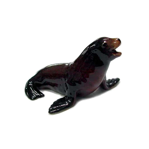 Sea Lion Roaring - Porcelain Animal FIgurines - Northern Rose, Little Critterz